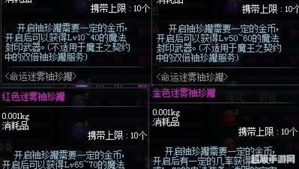 dnf袖珍罐