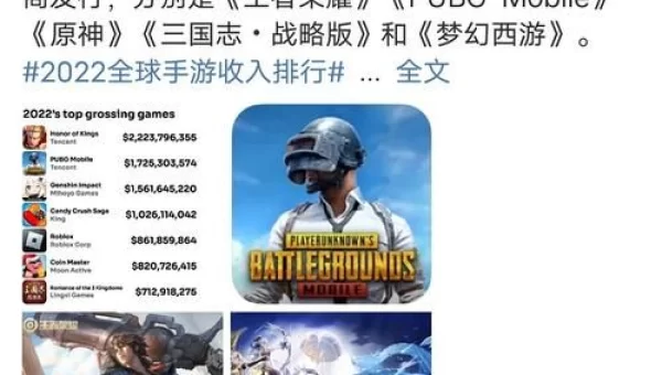 手游排行榜2022