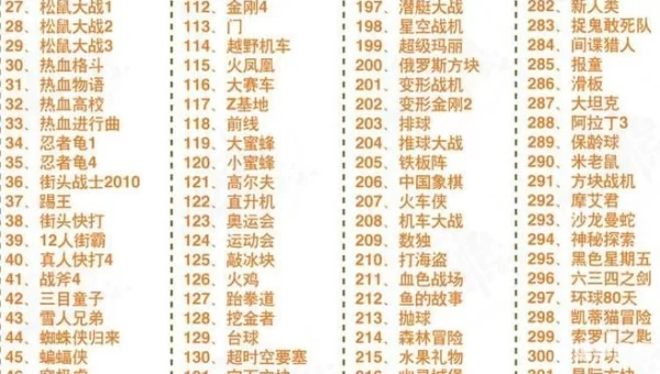小霸王游戏列表
